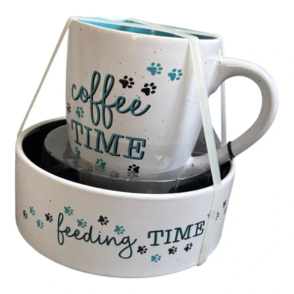 Coffee and Feeding Time Mug and Bowl Set🐾 - Picture 2 of 7